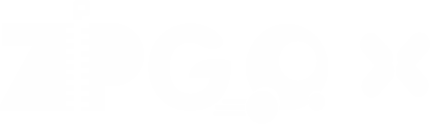 ZipGo Logo White